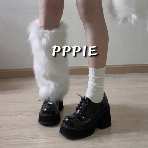 PPPIE 小众厚底百搭矮子乐9.5cm好百搭！好好穿！防磨脚厚底鞋！