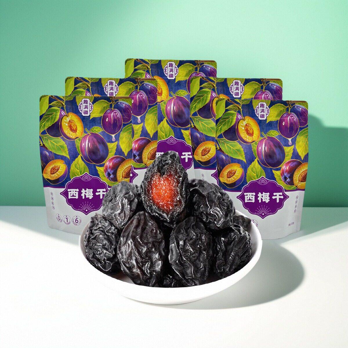 新疆精选西梅干自然风干大颗粒还原鲜果口感果肉厚