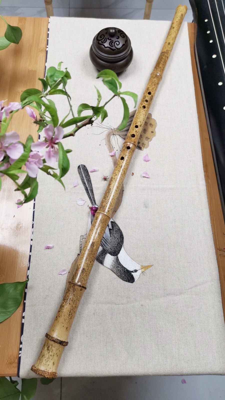 解语收藏级湘妃竹洞箫