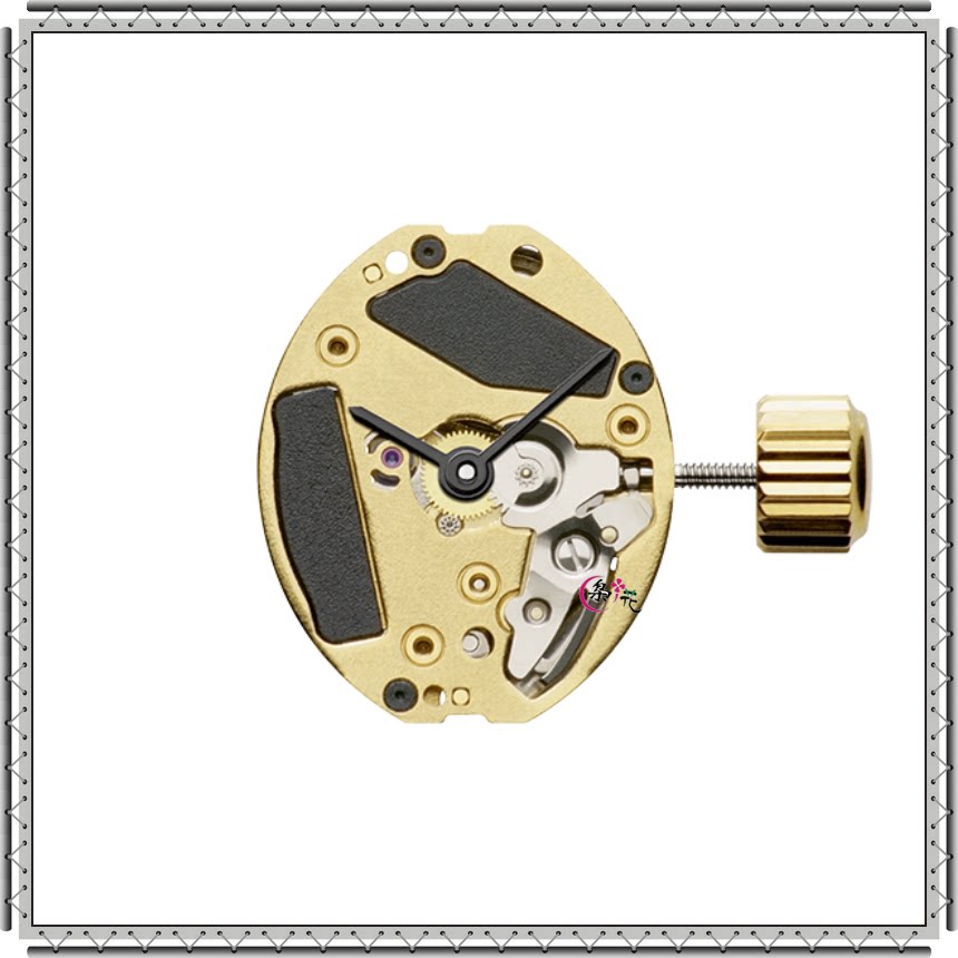 全新正品 瑞士ETA 高针H3 901001普通H1 ETA901.001金色 石英机芯图片