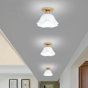 新款 过道灯北欧走廊灯阳台灯入户灯玄关灯简约现代LED轻奢吸顶灯