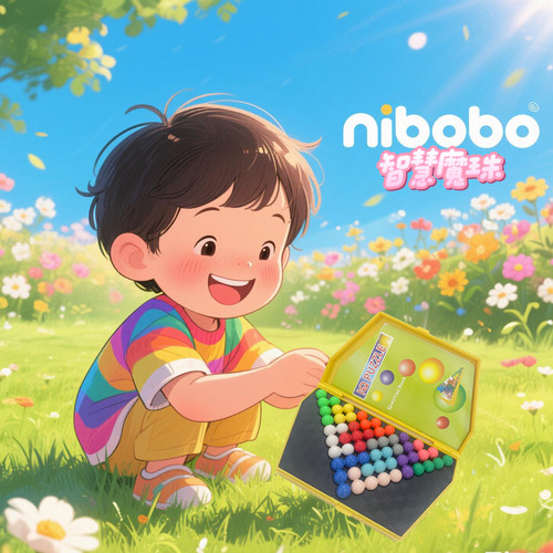 Nibobo空间互动儿童玩具智力魔珠