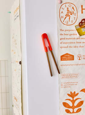 美国代购 Prepara耐热相思木食品夹防滑烧烤夹吐司面包夹子可磁吸