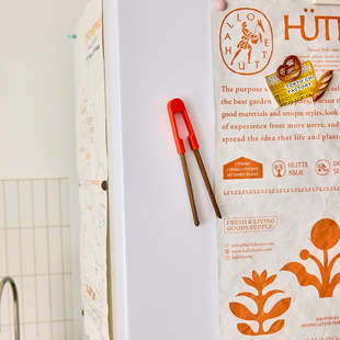 美国代购 Prepara耐热相思木食品夹防滑烧烤夹吐司面包夹子可磁吸