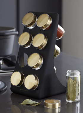 英国 MasterClass 家用调料罐厨房西餐香料架免安装收纳罐组合