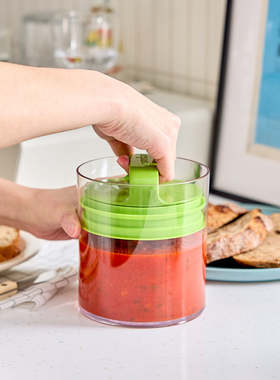 美国 Prepara 密封真空塑料保鲜盒牛油果酱保存食物储存收纳罐子