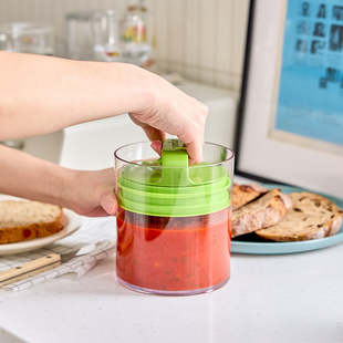 美国 Prepara 密封真空塑料保鲜盒牛油果酱保存食物储存收纳罐子