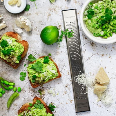 美国 Microplane 二合一削丝刨屑器芝士碎柠檬屑擦奶酪丝磨巧克力