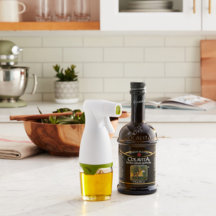 美国 Prepara 喷油瓶防滴漏玻璃油瓶橄榄油雾化出油柱状出油油壶