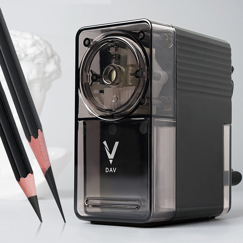 DAV大V创意削笔器美术生专用V5V6素描速写削笔刀绘画削笔机大v卷