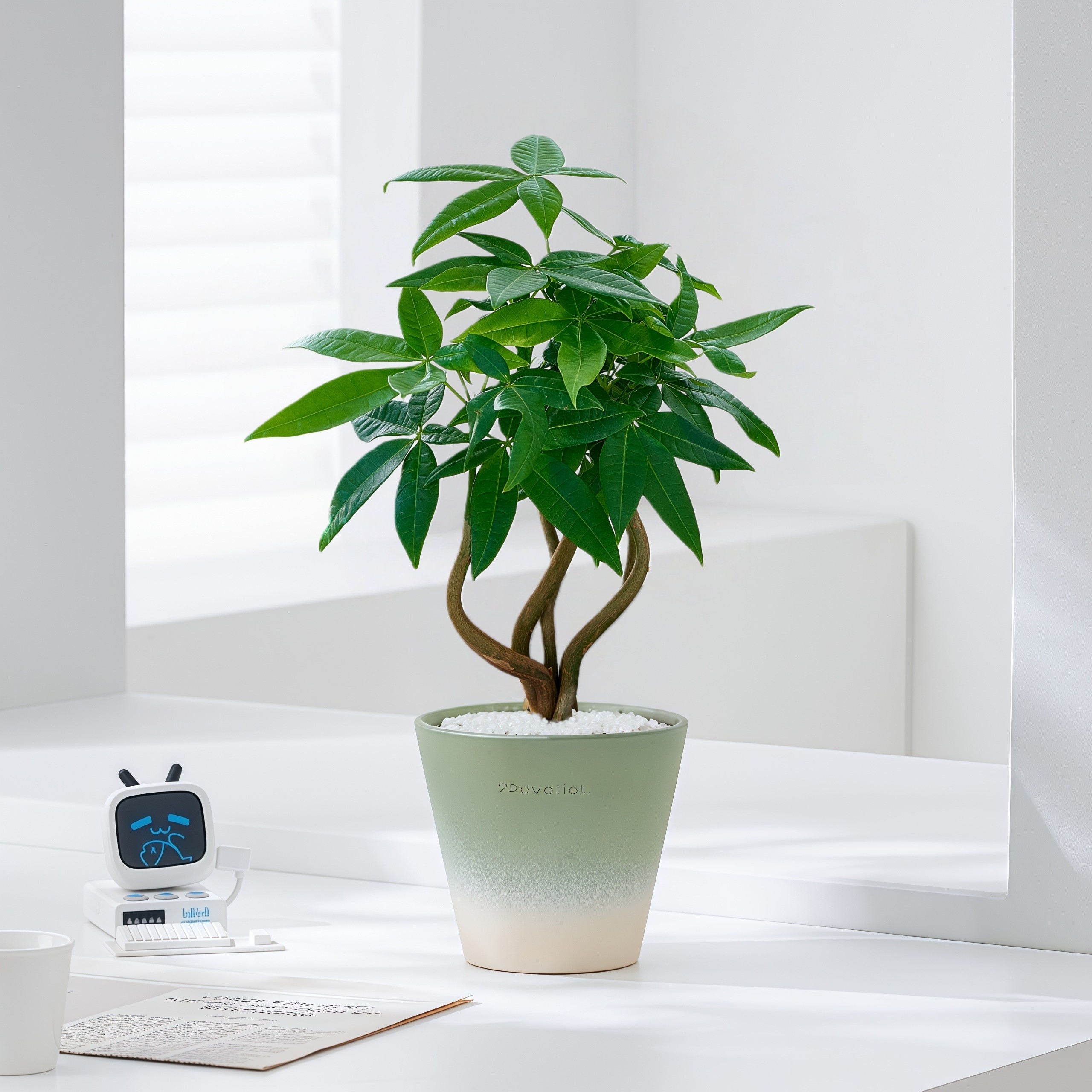 发财树盆栽室内绿植含盆好养办公室客厅招财桌面现代简约盆栽植物,鲜花速递/花卉仿真/绿植园艺,绿植,淘宝优惠券,粉丝福利购,淘宝优惠卷