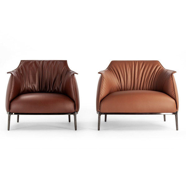 archibald large扶手椅轻奢客厅书房卧室休闲椅现代单人设计师椅