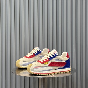 阿甘鞋男2026秋季新款透气布面板鞋百搭软底舒适内增高厚底小白鞋