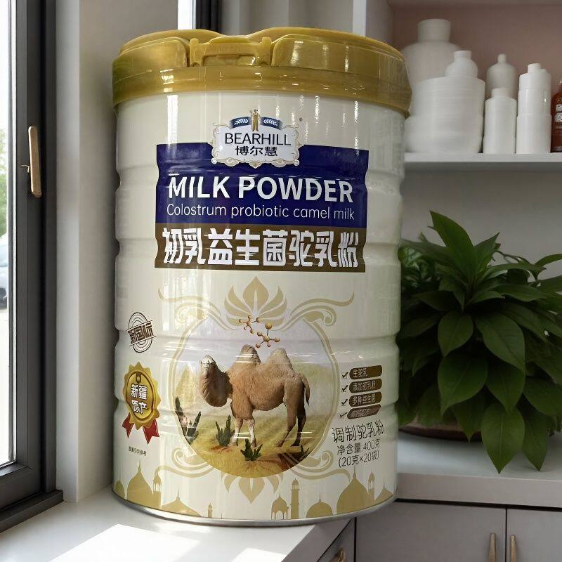 1罐【买多优惠】博尔慧 初乳益生菌驼乳粉400g/罐