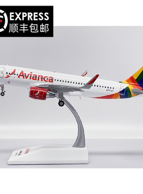 JC Wings 1:200 哥伦比亚航空 空客A320 N724AV 合金 飞机模型