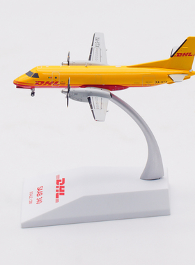 JC Wings 1:200 DHL敦豪航空 SAAB 340A XA-STX 合金 飞机模型