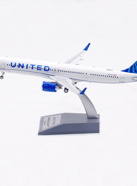 Inflight 1:200 美国联合航空 空客 A321NEO N14506 合金飞机模型