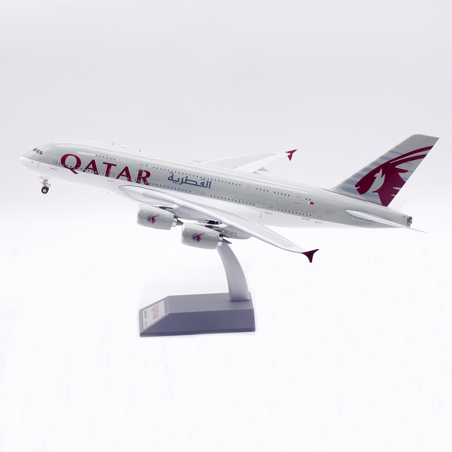 Inflight卡塔尔A380合金飞机模型