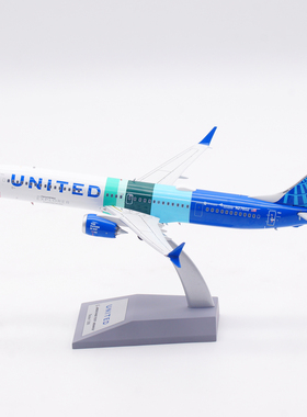 Inflight 1:200 联合航空 波音B737-10 MAX N27602 合金飞机模型