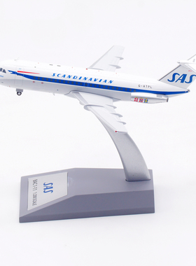 Inflight 1:200 北欧航空 BAC 111 G-ATPL 合金 飞机模型