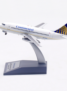 Inflight 1:200 美国大陆航空 B737-100 N77204 合金 飞机模型