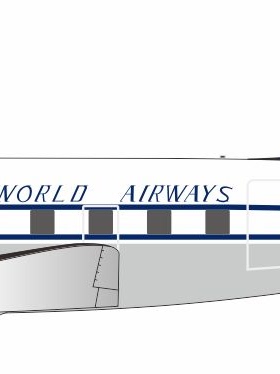 预:Inflight 1:200 泛美航空 道格拉斯DC-3 NC33611 合金飞机模型