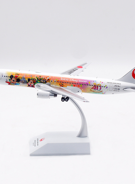 JC Wings 1:200 日本航空 B767-300 JA614J 40周年 合金飞机模型