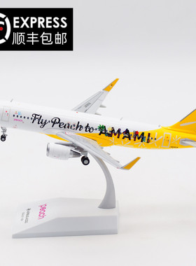 JC Wings 1:200 日本乐桃航空 空客A320 JA08VA 合金 飞机模型