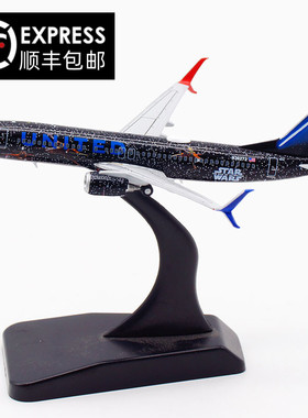 JC Wings 1:400 联合航空 B737-800 N36272 星战 合金 飞机模型