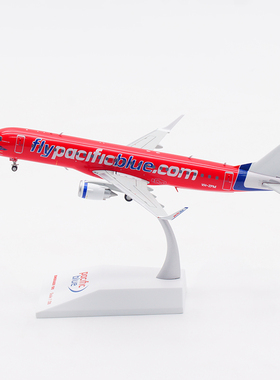 JC Wings 1:200太平洋蓝色航空 ERJ-190AR VH-ZPM 合金 飞机模型