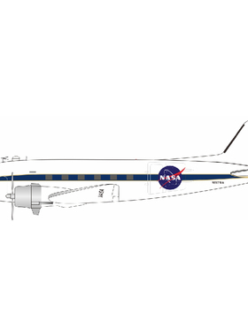 预:Inflight 1:200 美国航天局 NASA C-47H N817NA 合金 飞机模型