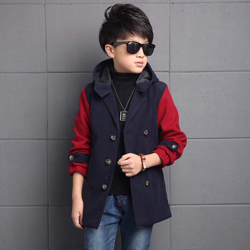 Manteau pour garcon en laine - Ref 2161340 Image 1
