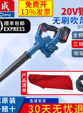 锂电无刷吹风机鼓风机东成