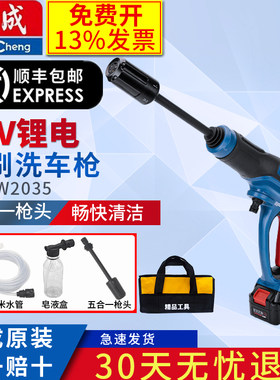 东成车载锂电高压洗车机