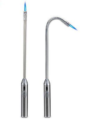 Stainless Steel Extended Pointing Gun Lighter Igniter 点火枪