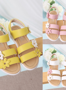 Girls' Sandals Summer Kids Beach Shoes 2023新款韩版儿童凉鞋
