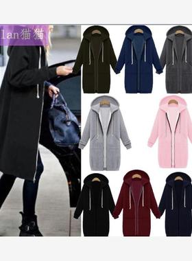 ladies winter hooded coas jackets 2018 long warm coat women