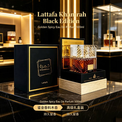 LattafaKhamrah香水100ml持久香