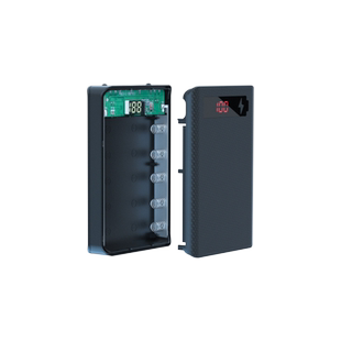 免焊接5节拆卸款充电宝外壳18650锂电池盒子移动电源diy组装套件