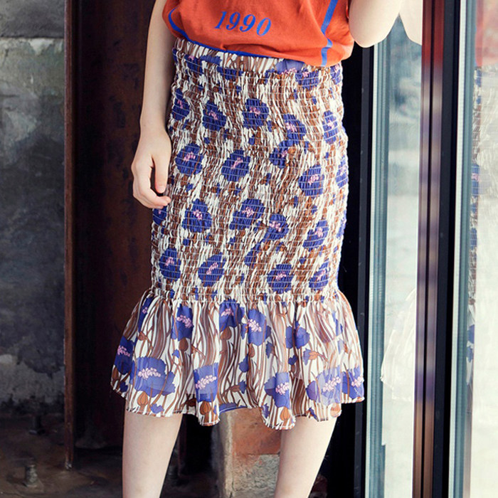 Jupe enfant en mousseline de soie - Ref 2049990 Image 1