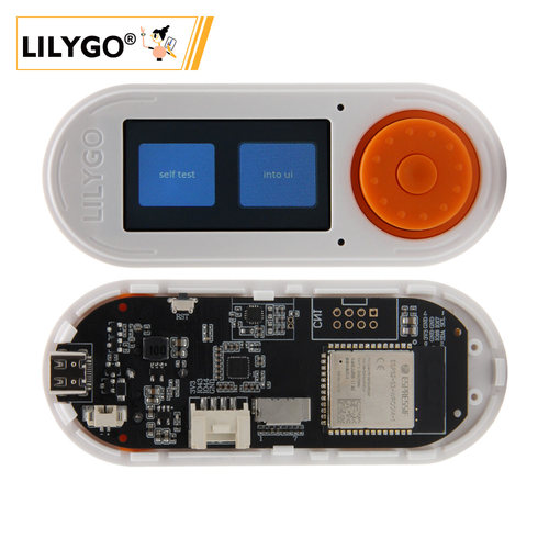 LILYGO® T-Embed ESP32-S3 1.9寸LCD RGB麦克风旋转编码器开发板