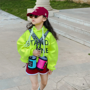 儿童包包潮酷男童外出挂脖小挎包韩版女童百搭洋气宝宝配饰零钱包