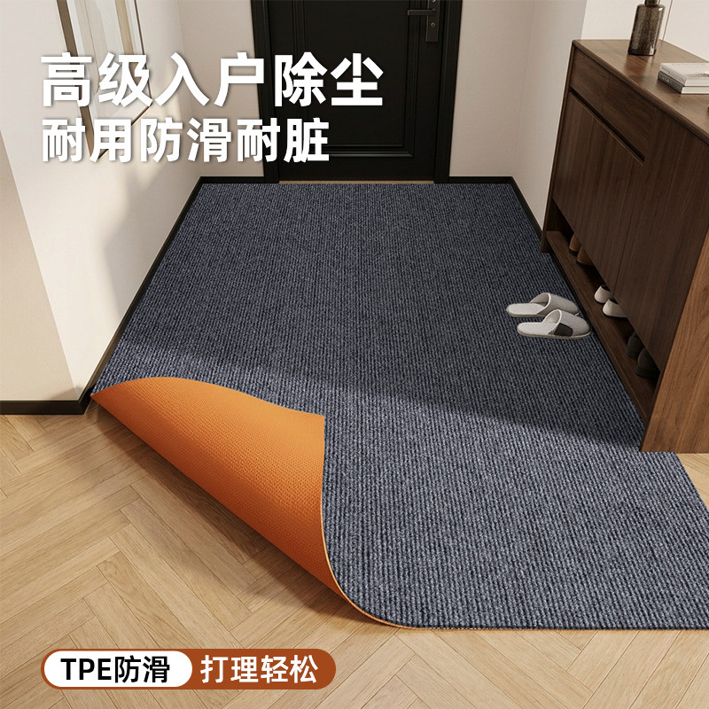 玄关入户地垫室内进门口耐脏免洗吸水防滑脚垫门垫可自由裁剪地毯