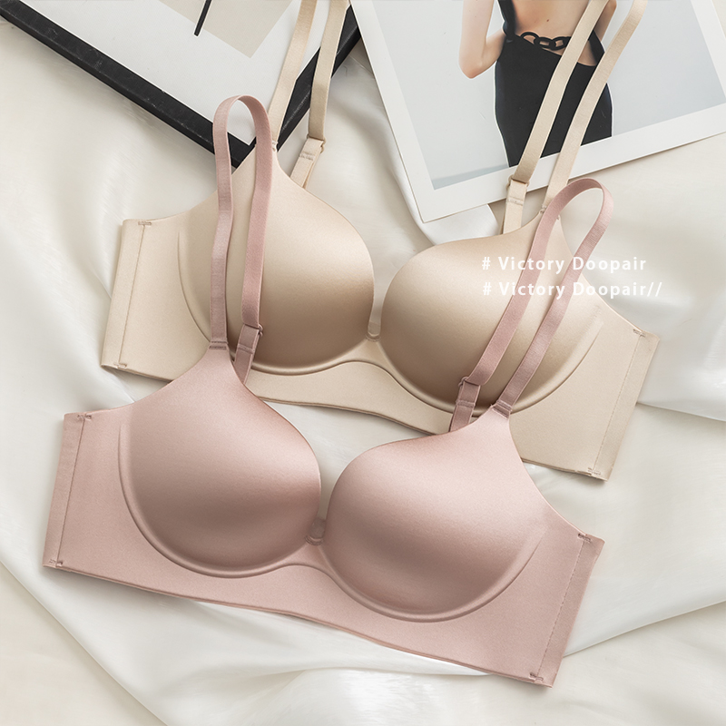 维多利亚无痕美背内衣聚拢显大