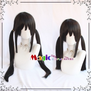 八九寺真宵 中野梓 梓喵 北白川玉子 双马尾 lolita 文艺cos假发