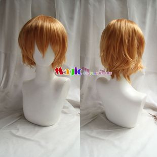 Cos 原神 达达利亚 Ron 欧美假发男英俊帅气美少年短发舞台 罗恩