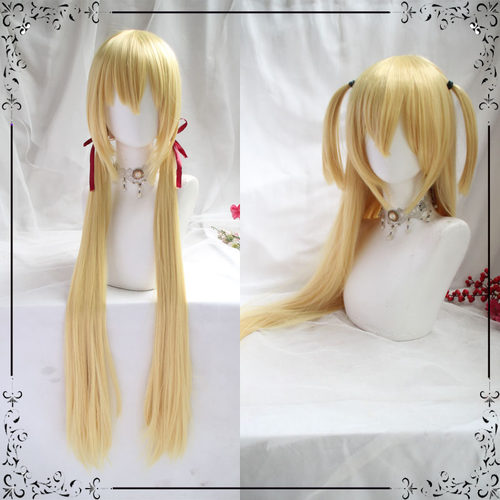 cos假发在原七海金色双马尾