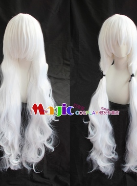 cosplay假发 崩坏3崩坏学园 德丽莎 德莉莎　阿波卡利斯 白色假毛