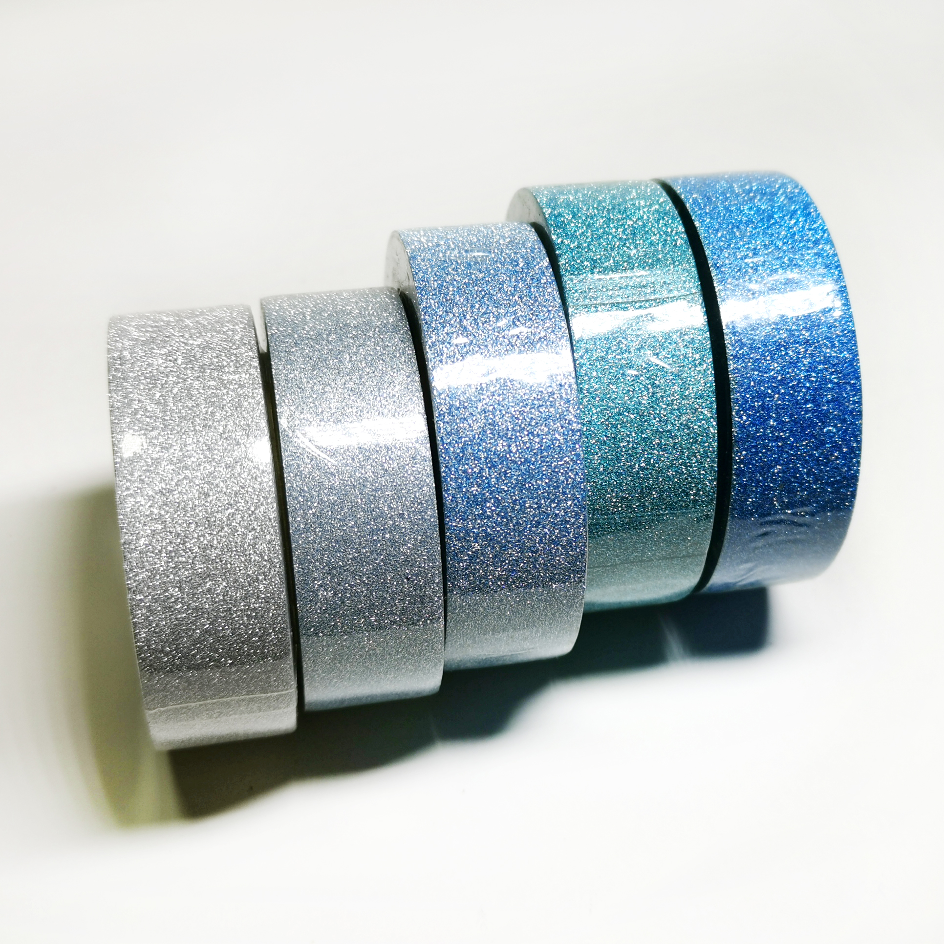 鸭*星星圆片蛇皮豹纹斑马手账胶带日韩文具压纹闪光装饰贴纸胶带