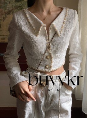 buyykr | seooocookie 23春夏韩国设计师品牌代购手工珍珠外套
